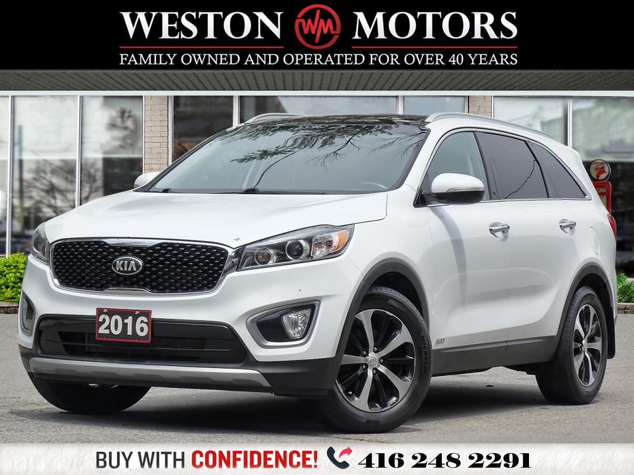 2016 Kia Sorento 3.3L EX*AWD*LEATHER*PAN ROOF*7PASS*PIC COMING SOON