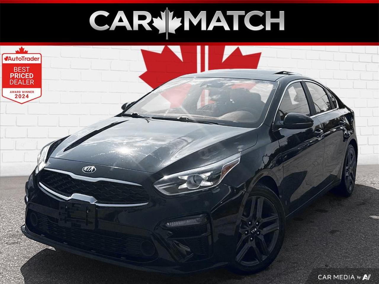 2021 Kia Forte EX /NO ACCIDENTS/ SUNROOF / ADAPTIVE CRUISE / AUTO