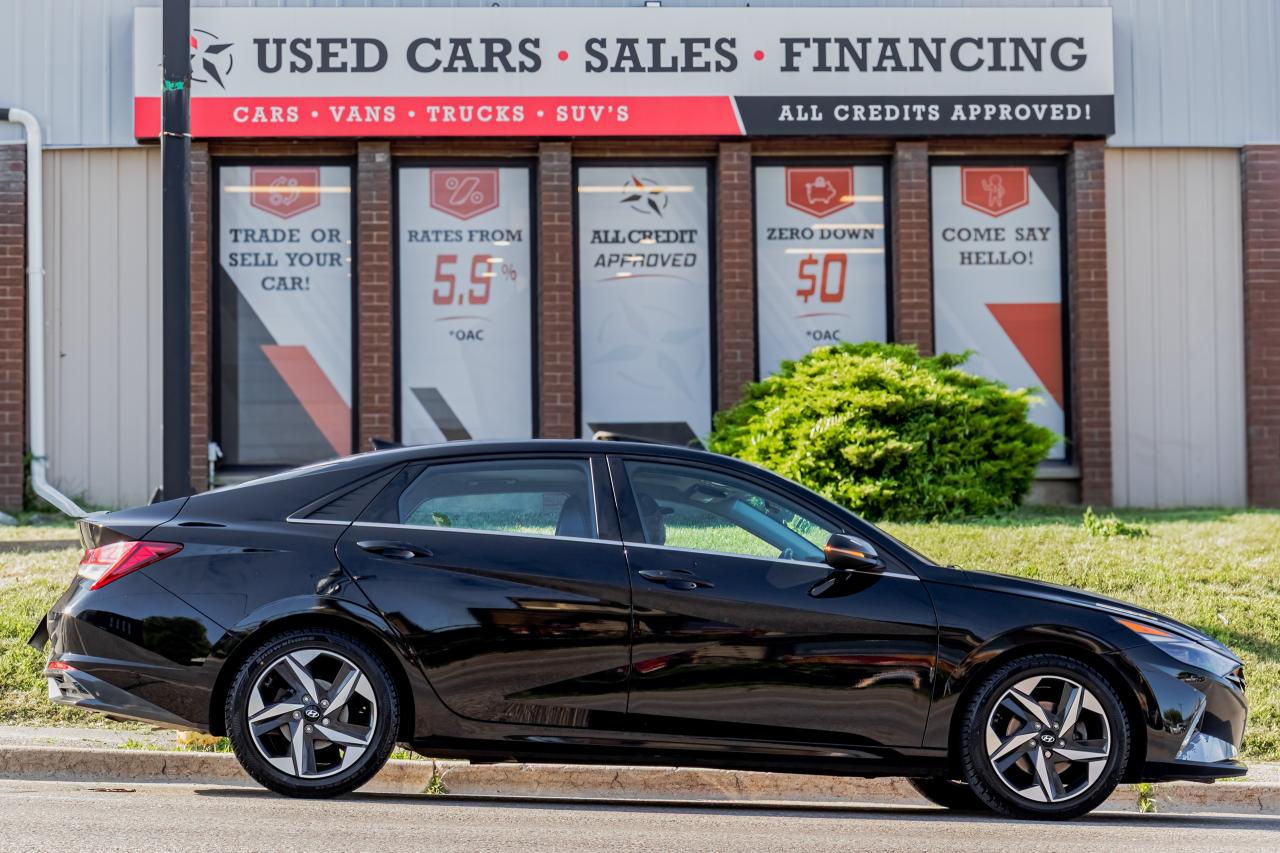 2021 Hyundai Elantra Ultimate Tech | Leather | Roof | Nav | Cam | BSM++