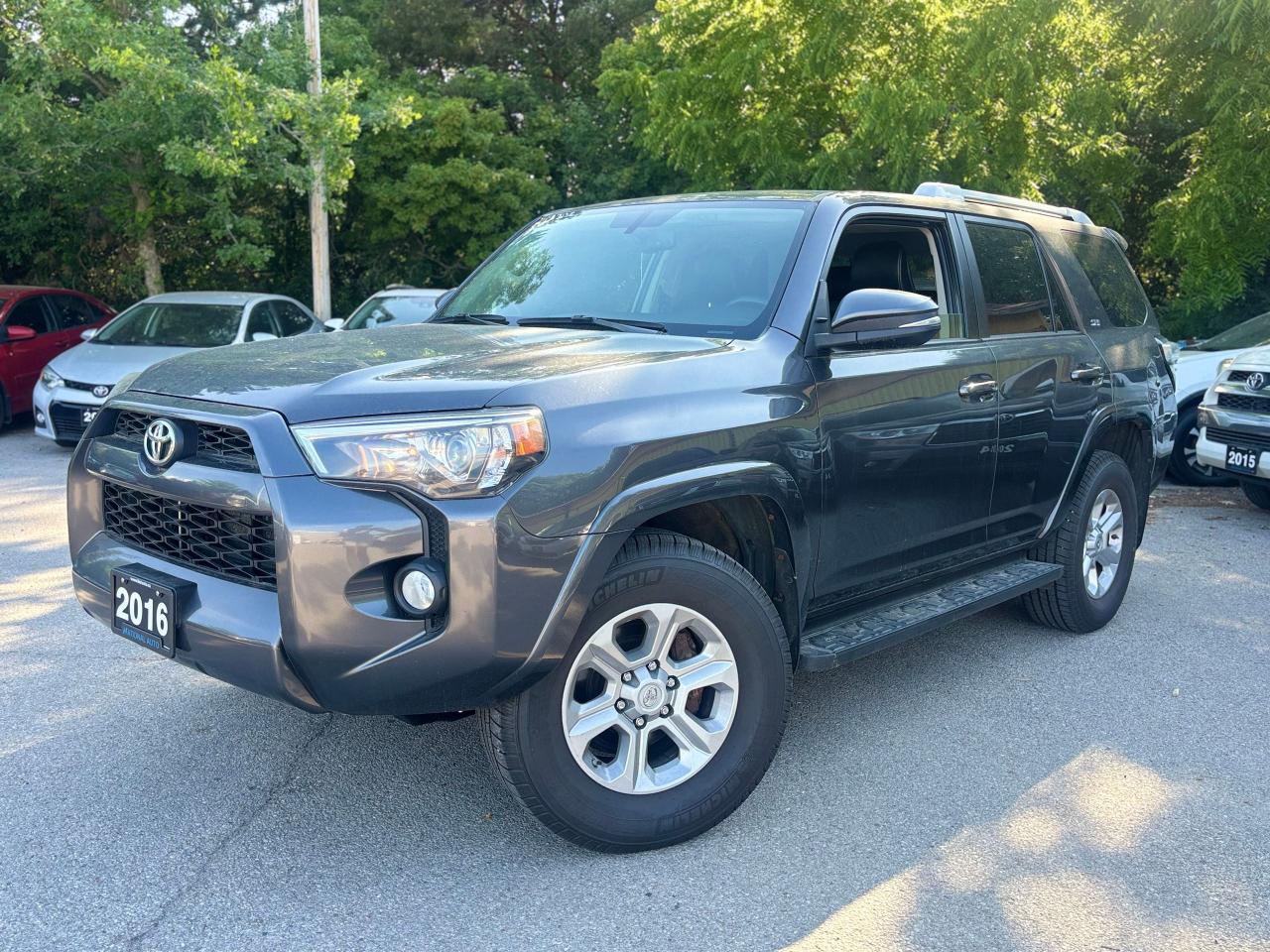 Used 2016 Toyota 4Runner SR5.LEATHER,SUNROOF.ALLOYS.7PASS,SAFETY INCLUDED for sale in Richmond Hill, ON