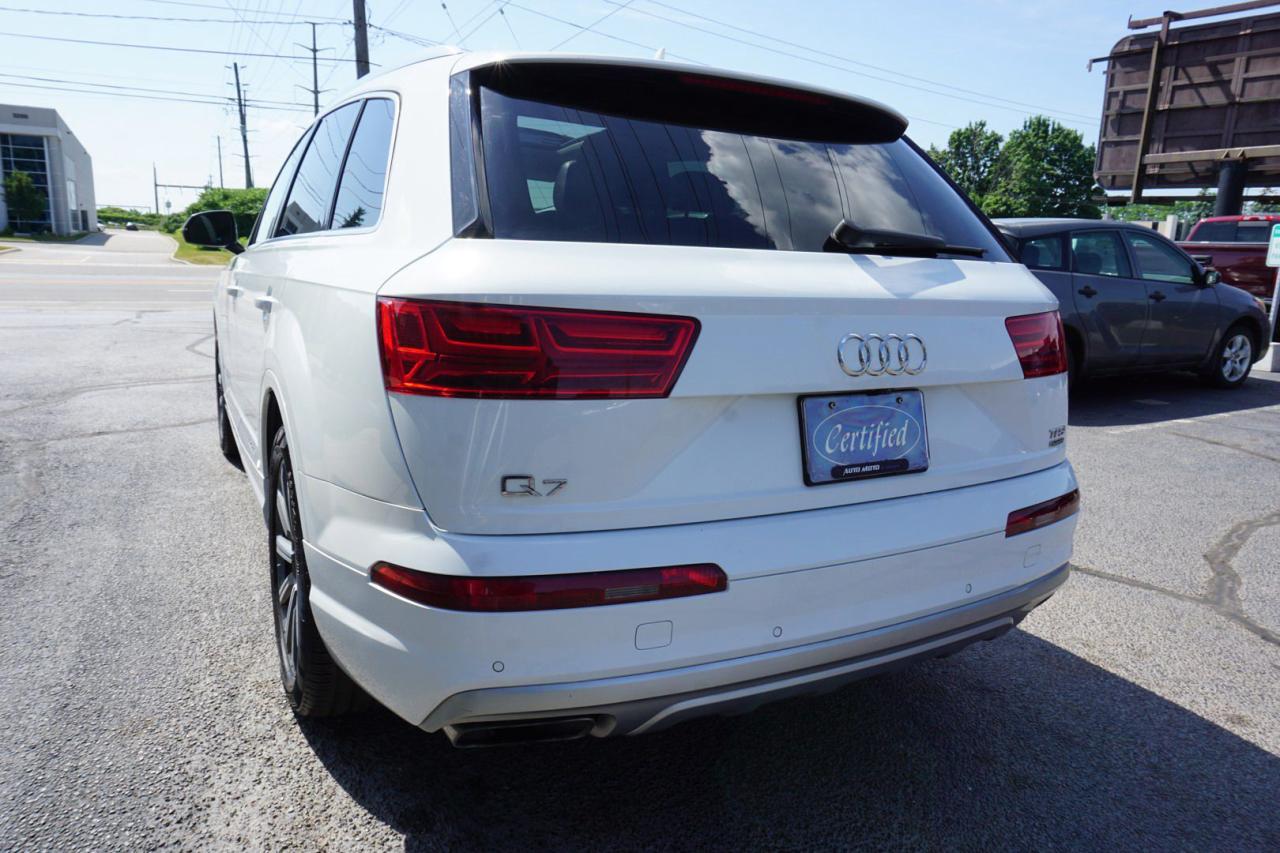 2018 Audi Q7 3.0T V6 TECH/PRESTIGE AWD CERTIFIED *7 SEATS* NAV FRONT CAMERA BLUETOOTH LEATHER HEAT/COOL P.ROOF SHIFTERS CRUISE ALLOYS - Photo #5