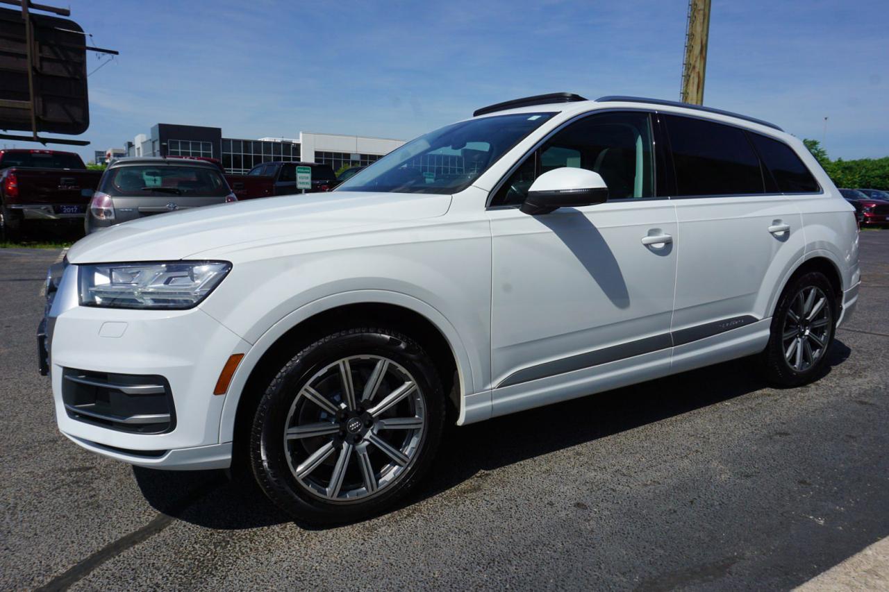 2018 Audi Q7 3.0T V6 TECH/PRESTIGE AWD CERTIFIED *7 SEATS* NAV FRONT CAMERA BLUETOOTH LEATHER HEAT/COOL P.ROOF SHIFTERS CRUISE ALLOYS - Photo #3