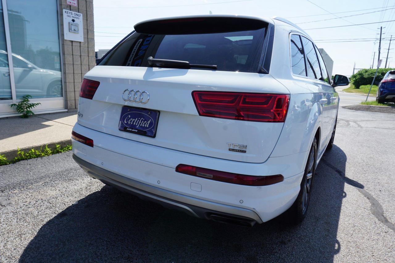 2018 Audi Q7 3.0T V6 TECH/PRESTIGE AWD CERTIFIED *7 SEATS* NAV FRONT CAMERA BLUETOOTH LEATHER HEAT/COOL P.ROOF SHIFTERS CRUISE ALLOYS - Photo #6