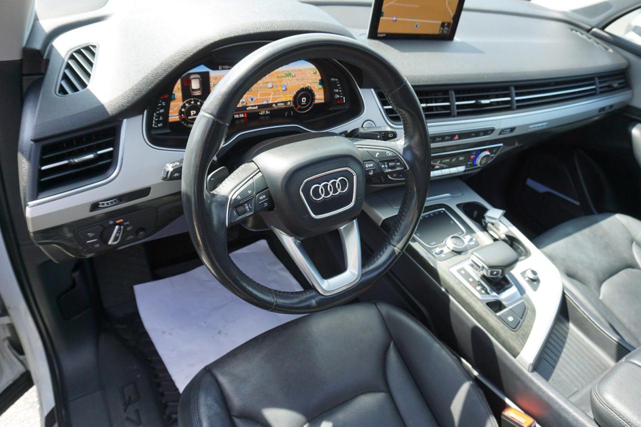 2018 Audi Q7 3.0T V6 TECH/PRESTIGE AWD CERTIFIED *7 SEATS* NAV FRONT CAMERA BLUETOOTH LEATHER HEAT/COOL P.ROOF SHIFTERS CRUISE ALLOYS - Photo #9