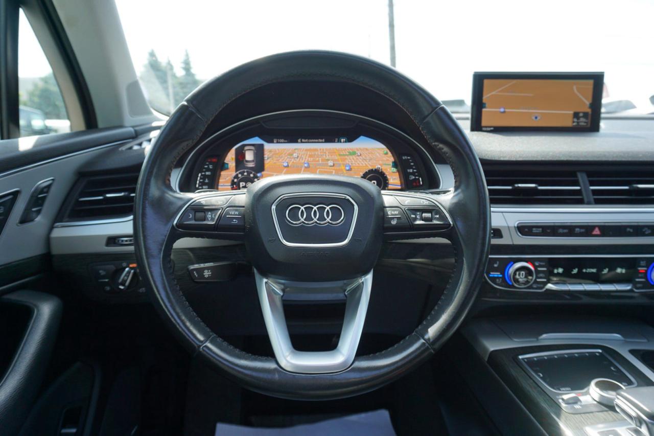 2018 Audi Q7 3.0T V6 TECH/PRESTIGE AWD CERTIFIED *7 SEATS* NAV FRONT CAMERA BLUETOOTH LEATHER HEAT/COOL P.ROOF SHIFTERS CRUISE ALLOYS - Photo #10