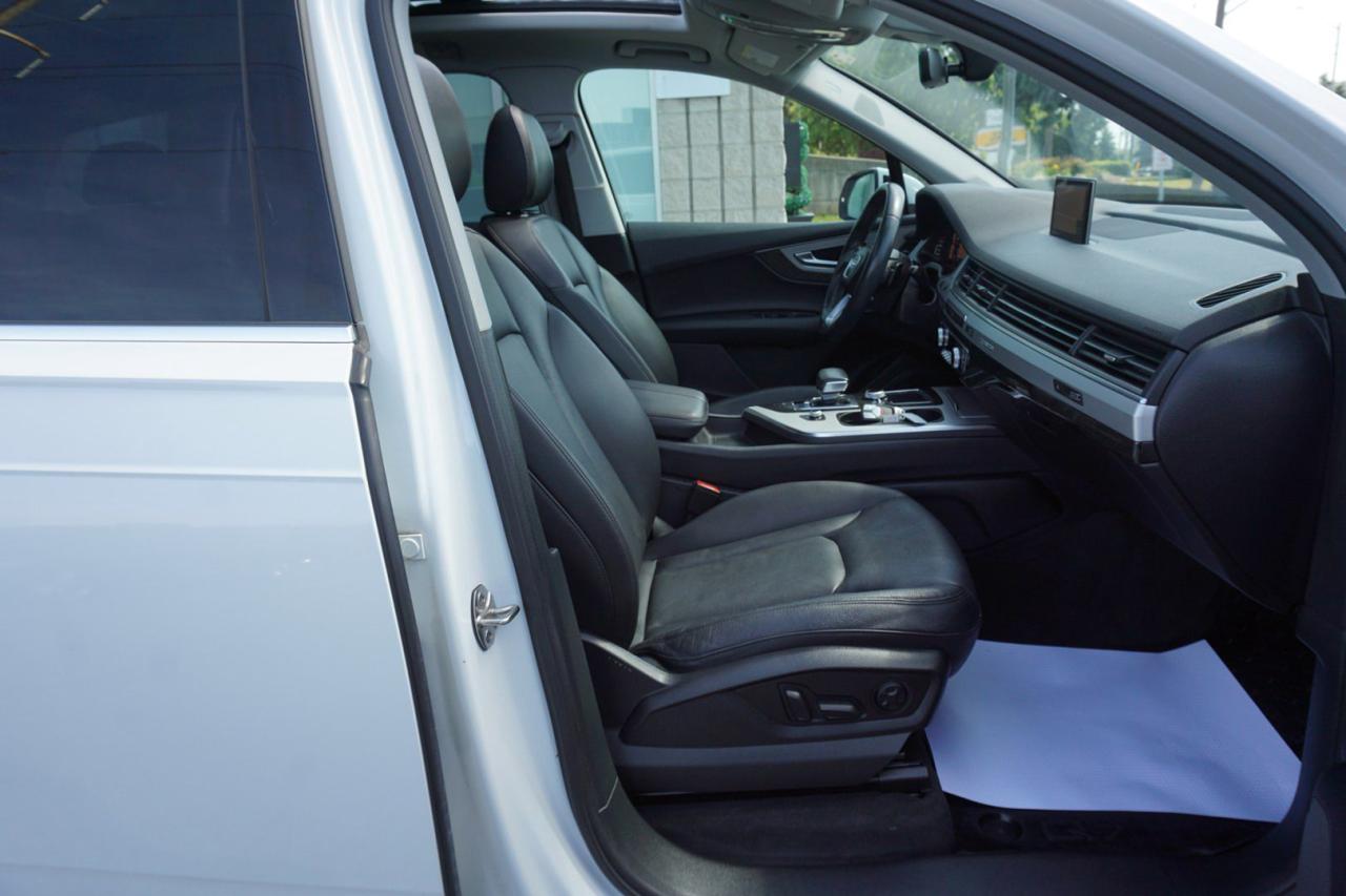 2018 Audi Q7 3.0T V6 TECH/PRESTIGE AWD CERTIFIED *7 SEATS* NAV FRONT CAMERA BLUETOOTH LEATHER HEAT/COOL P.ROOF SHIFTERS CRUISE ALLOYS - Photo #19