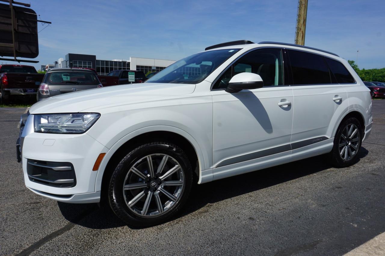 2018 Audi Q7 3.0T V6 TECH/PRESTIGE AWD CERTIFIED *7 SEATS* NAV FRONT CAMERA BLUETOOTH LEATHER HEAT/COOL P.ROOF SHIFTERS CRUISE ALLOYS - Photo #3