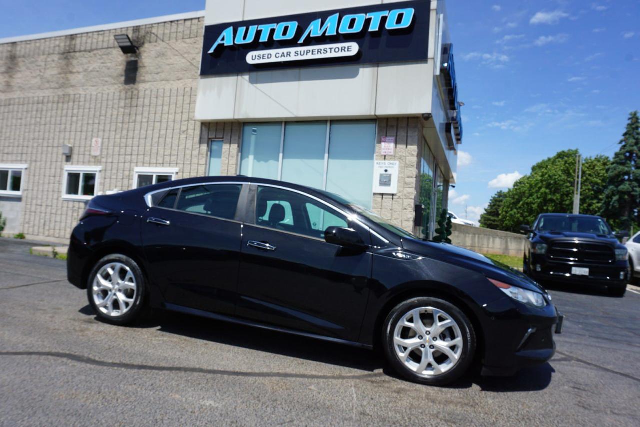 Used 2018 Chevrolet Volt LTZ PREMIUM CERTIFIED *1 OWNER*FREE ACCIDENT* NAV CAMERA BLUETOOTH LEATHER HEATED 4 SEATS P.SENSORS CRUISE ALLOYS for sale in Burlington, ON