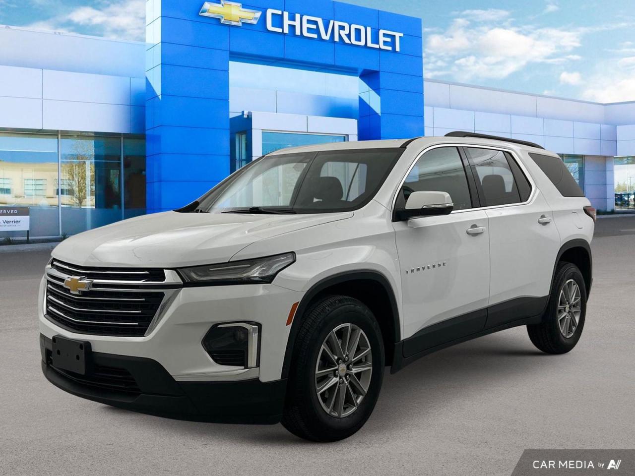 Used 2023 Chevrolet Traverse LT Cloth 7 Passenger | Clean CARFAX | Low KM for sale in Winnipeg, MB