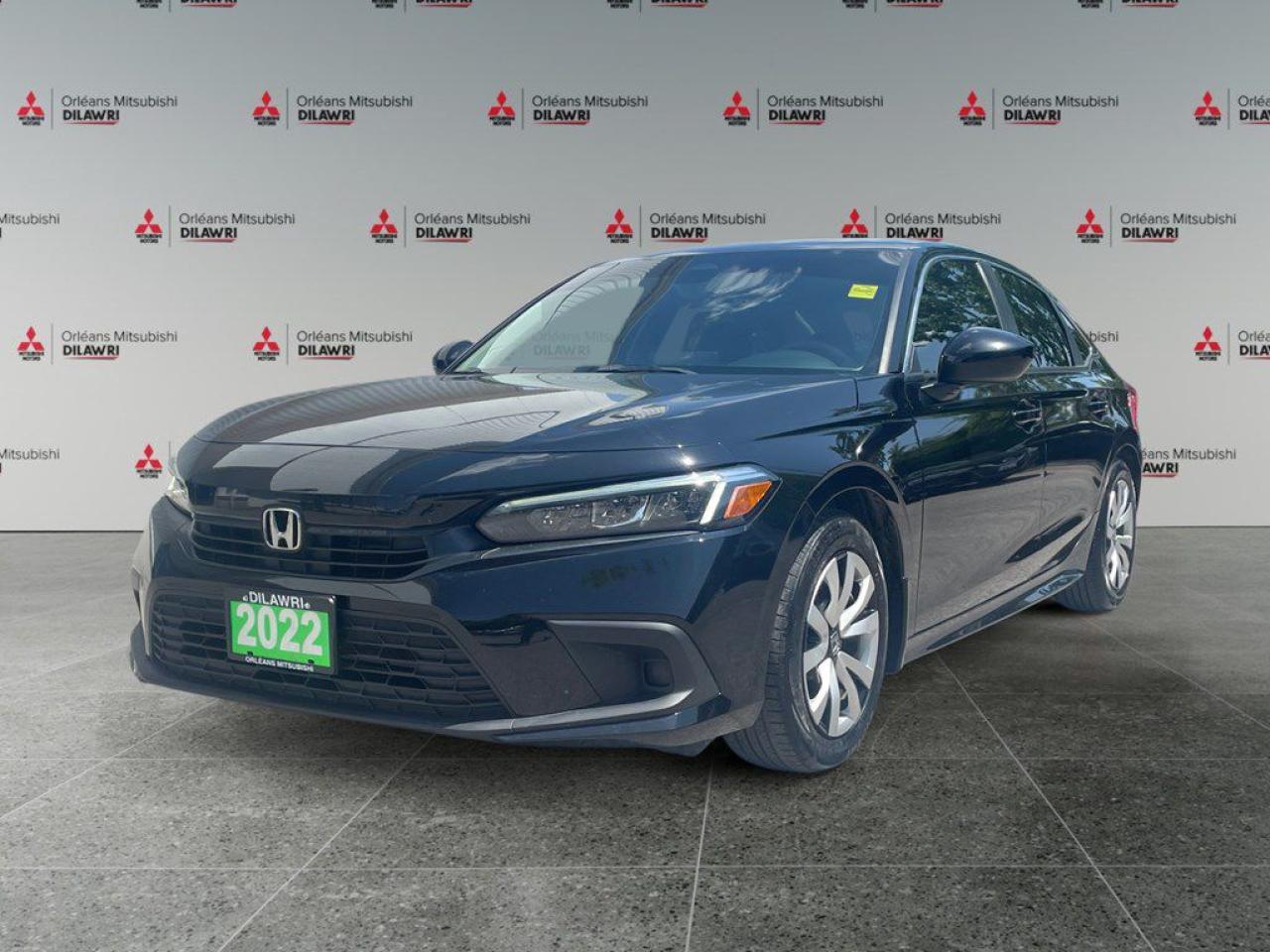 Used 2022 Honda Civic LX CVT for sale in Orléans, ON