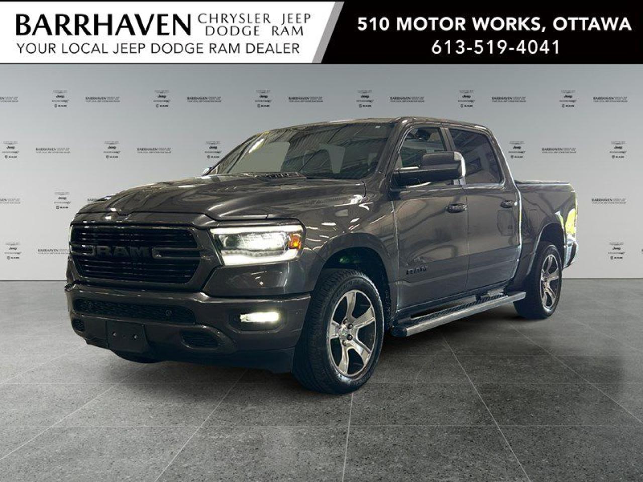 Used 2020 RAM 1500 Sport 4x4 Crew Cab | Hemi for sale in Ottawa, ON