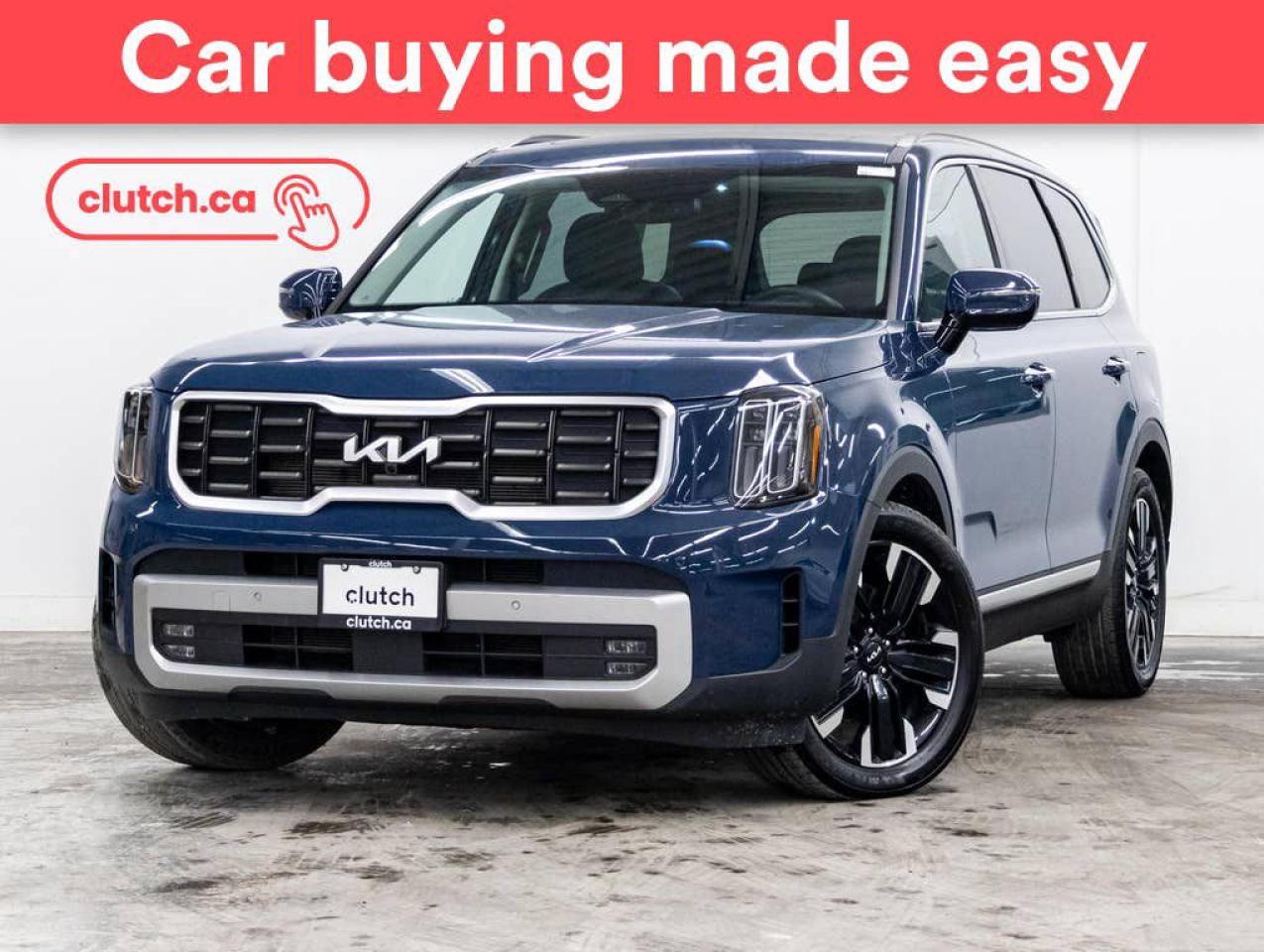Used 2023 Kia Telluride SX AWD w/Apple CarPlay, Heated Front Seats, Rearview Cam for sale in Toronto, ON