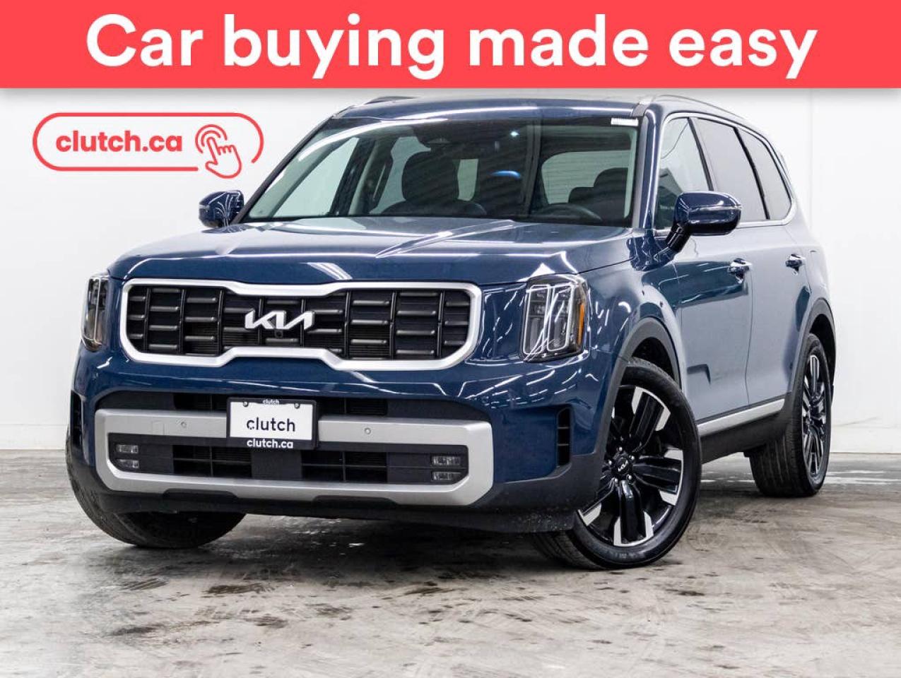 Used 2023 Kia Telluride SX AWD w/Apple CarPlay, Heated Front Seats, Rearview Cam for sale in Toronto, ON