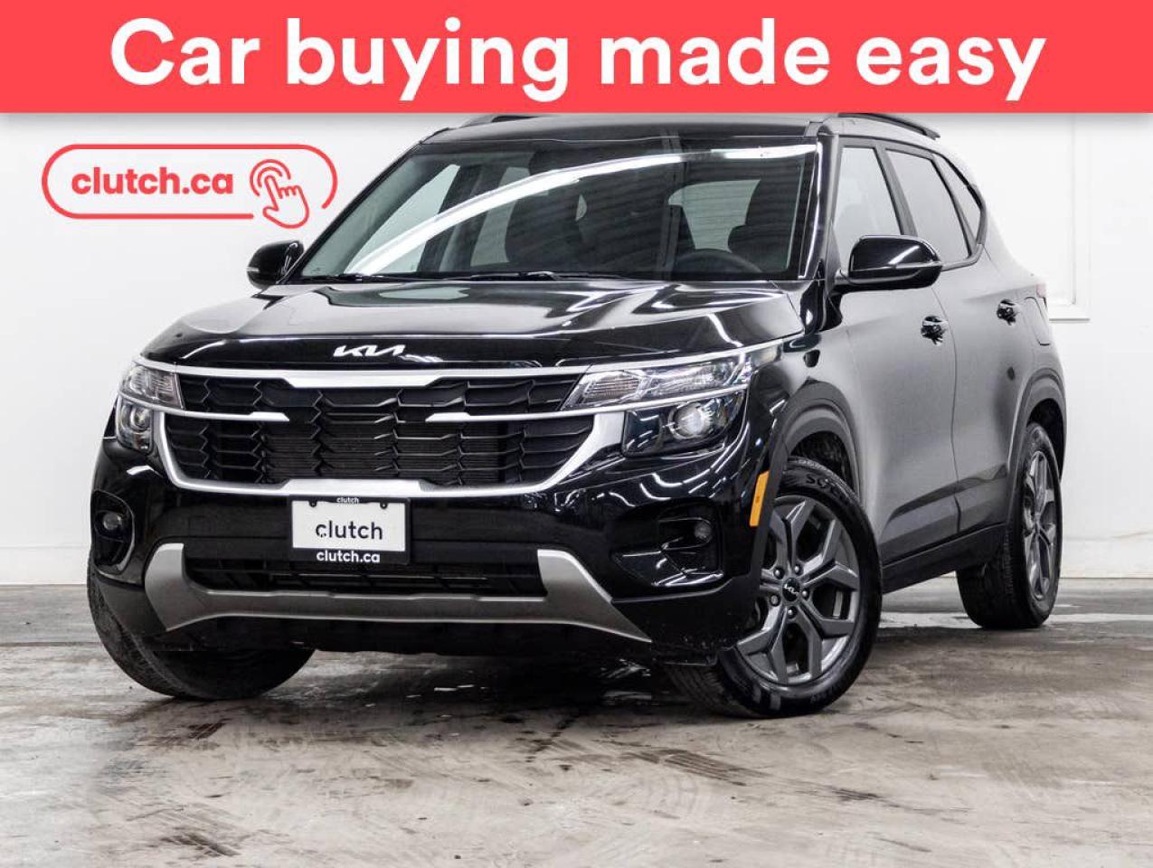 Used 2024 Kia Seltos LX w/Apple CarPlay & Android Auto, Heated Front Seats, Backup Cam for sale in Toronto, ON