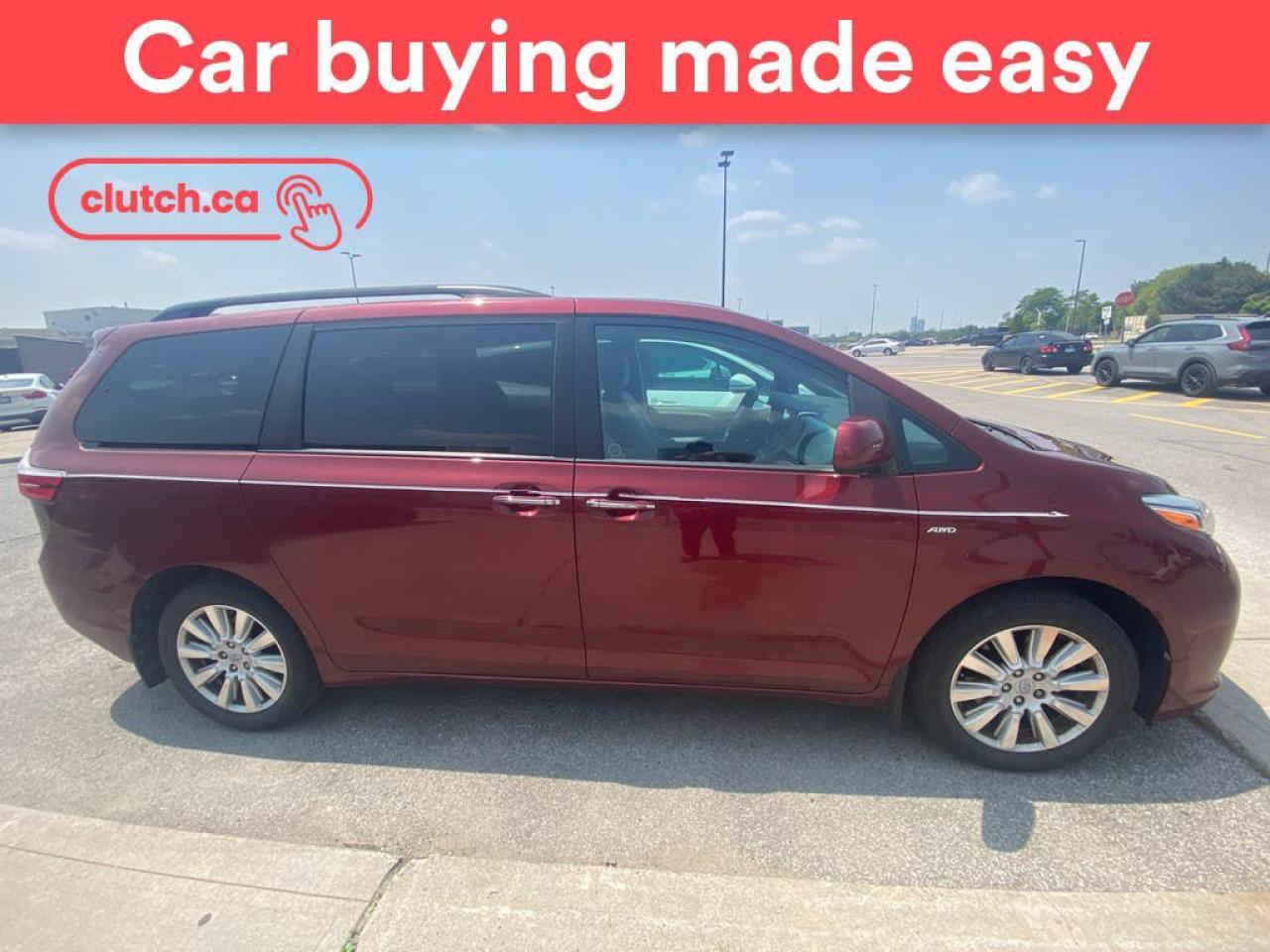 Used 2017 Toyota Sienna XLE AWD w/ Nav, Heated Front Seats, Rearview Cam for sale in Toronto, ON