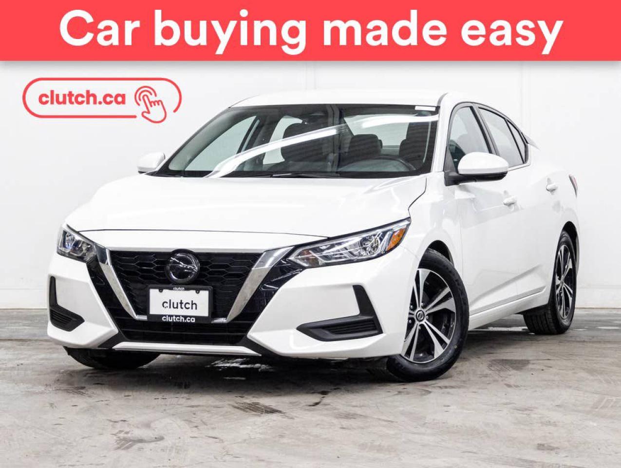 Used 2022 Nissan Sentra SV w/Apple CarPlay & Android Auto, Heated Front Seats, Backup Cam for sale in Toronto, ON