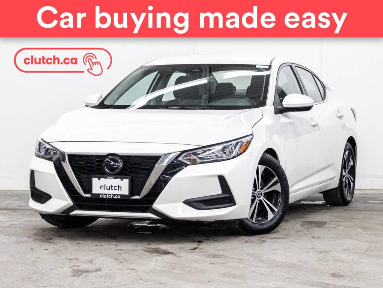 Used 2022 Nissan Sentra SV w/Apple CarPlay & Android Auto, Heated Front Seats, Backup Cam for sale in Toronto, ON