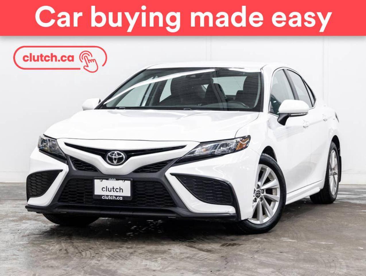 Used 2021 Toyota Camry SE w/Apple CarPlay & Android Auto, Heated Front Seats, Backup Cam for sale in Toronto, ON