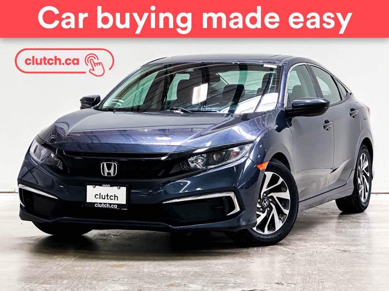 Used 2020 Honda Civic EX w/ Apple CarPlay, Heated Front Seats, Rearview Cam for sale in Toronto, ON