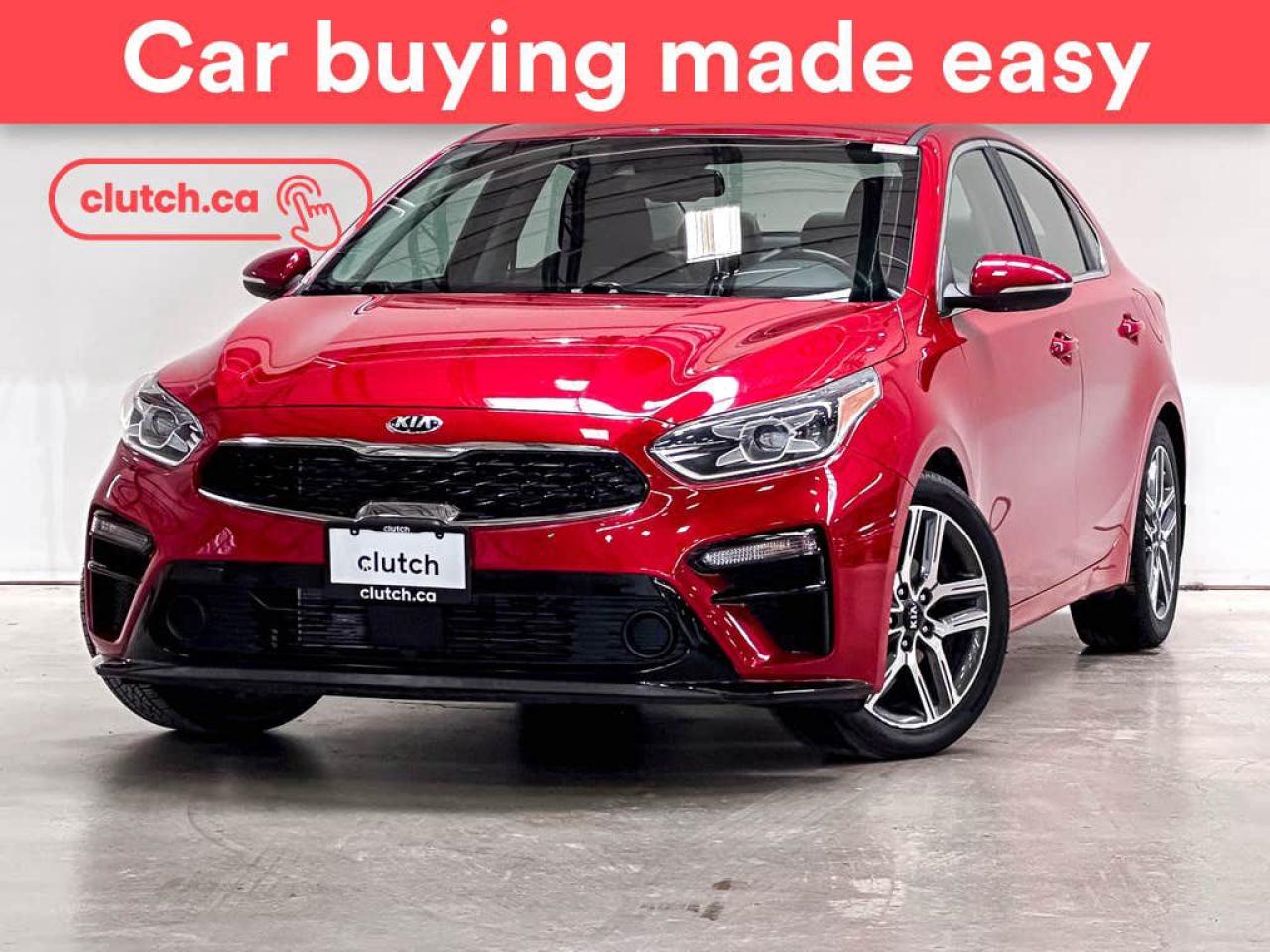 Used 2019 Kia Forte EX Limited w/ Apple CarPlay, Heated Front Seats, Rearview Cam for sale in Toronto, ON