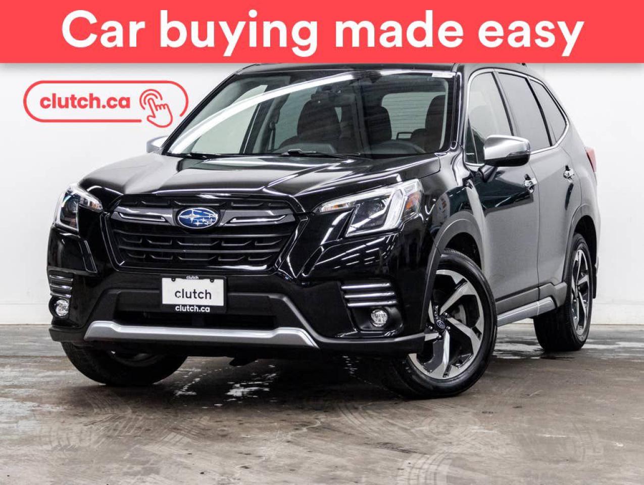 Used 2022 Subaru Forester Premier AWD w/Apple CarPlay & Android Auto, Heated Front Seats, Backup Cam for sale in Toronto, ON