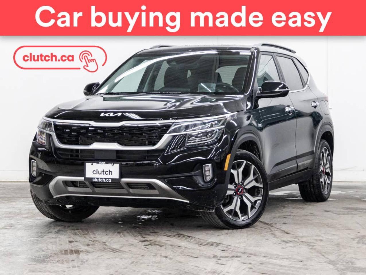 Used 2022 Kia Seltos SX Turbo AWD w/ Apple CarPlay & Android Auto, Rearview Cam, Nav for sale in Toronto, ON
