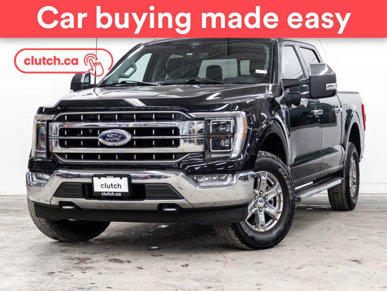 Used 2021 Ford F-150 Lariat SuperCrew 5 1/2 ft 4x4 w/Apple Carplay & Android Auto, Heated Front Seats, Backup Cam for sale in Toronto, ON