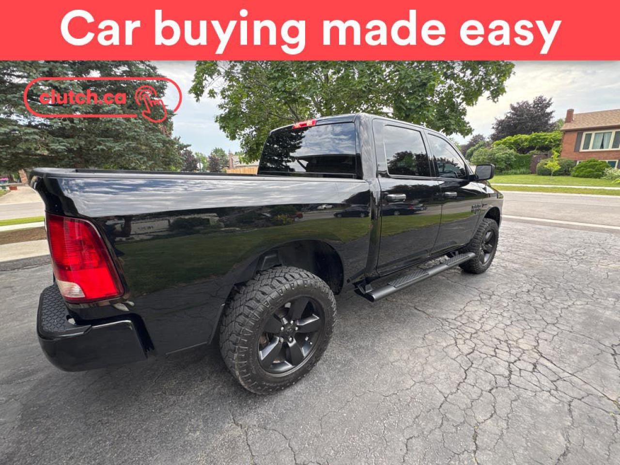 Used 2021 RAM 1500 Classic Express Crew Cab 4X4 w/ Apple CarPlay & Android Auto, Rearview Cam, Dual Zone Climate Control for sale in Toronto, ON