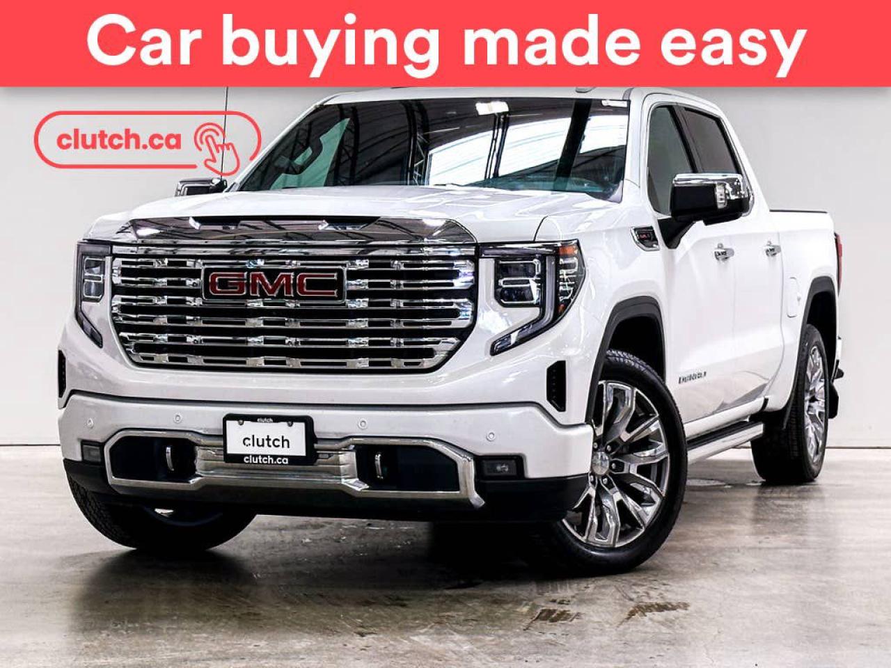 Used 2023 GMC Sierra 1500 Denali 4WD w/ Apple CarPlay, Heated Front Seats, Rearview Cam for sale in Toronto, ON