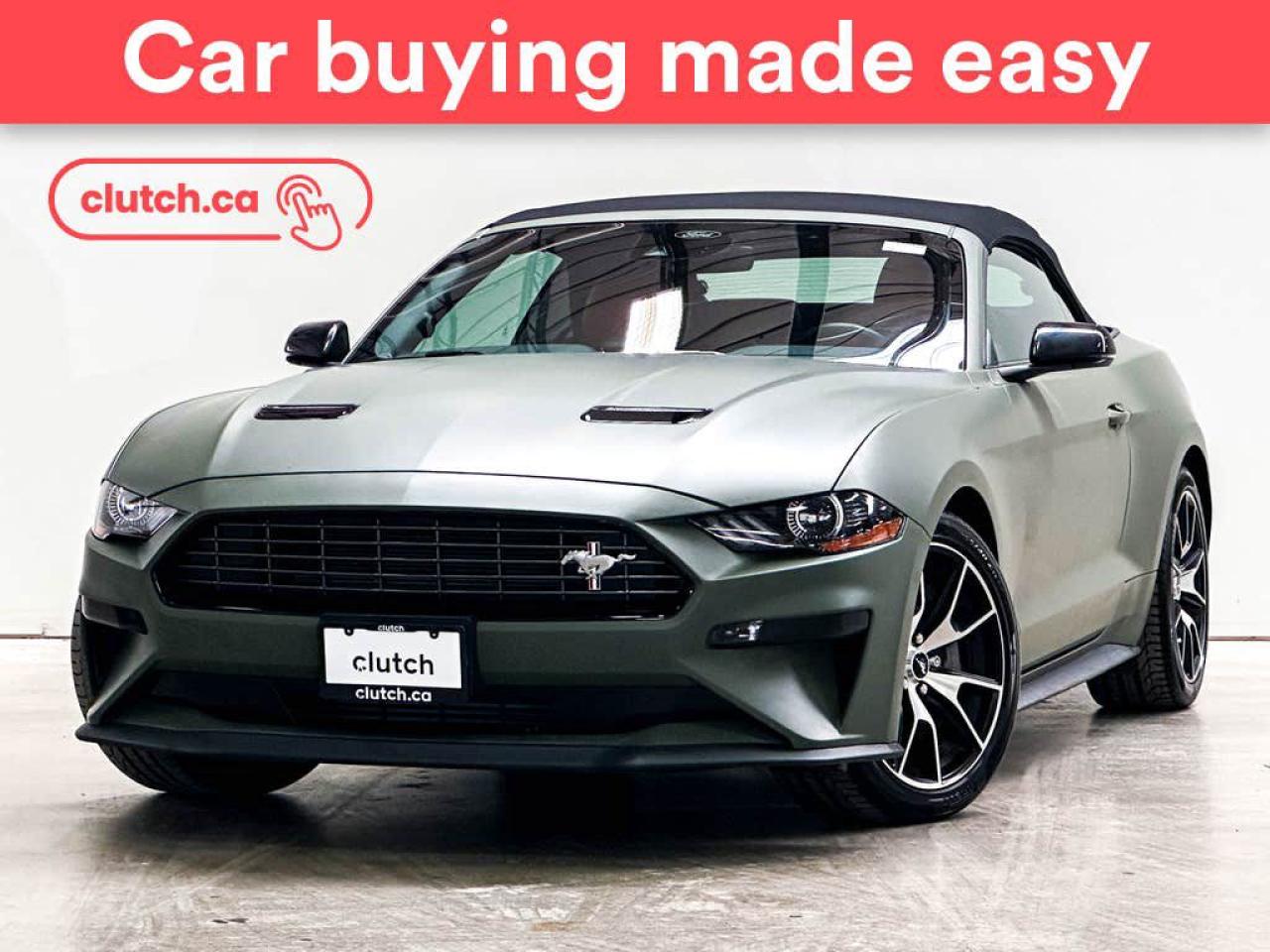 Used 2022 Ford Mustang EcoBoost Premium w/ Apple CarPlay, Heated Front Seats, Rearview Cam for sale in Toronto, ON