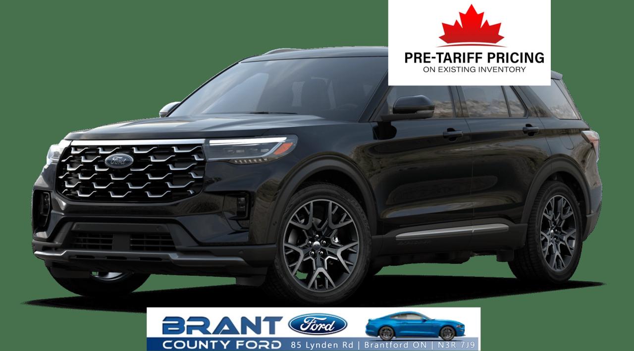 New 2025 Ford Explorer Platinum for sale in Brantford, ON