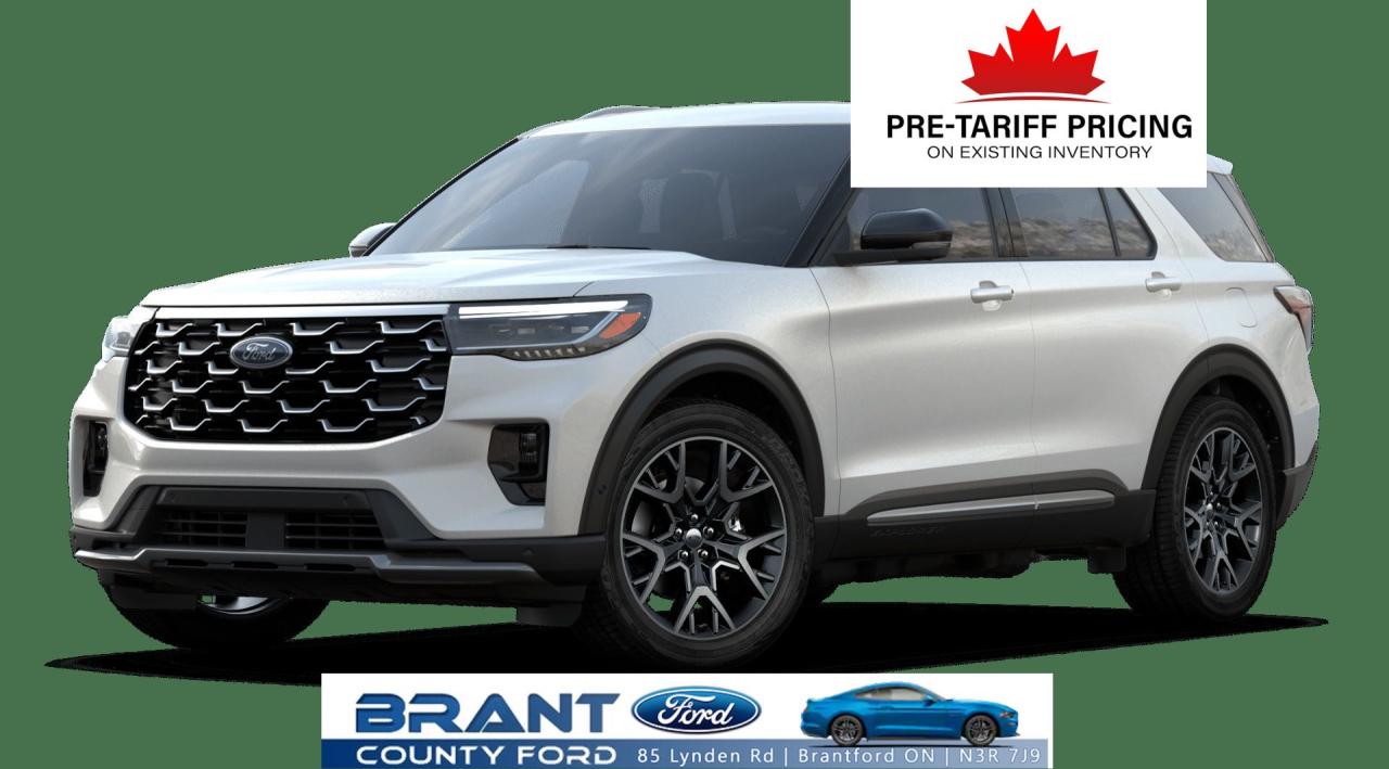 New 2025 Ford Explorer Platinum for sale in Brantford, ON