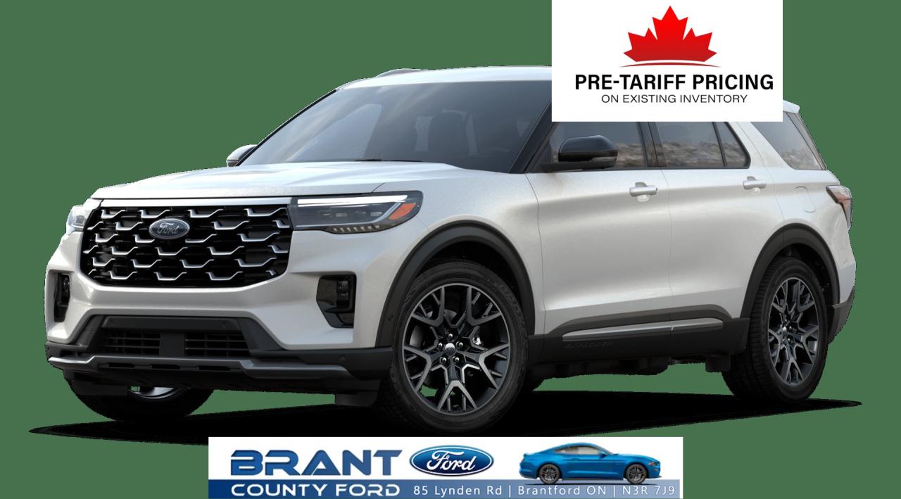 New 2025 Ford Explorer Platinum for sale in Brantford, ON