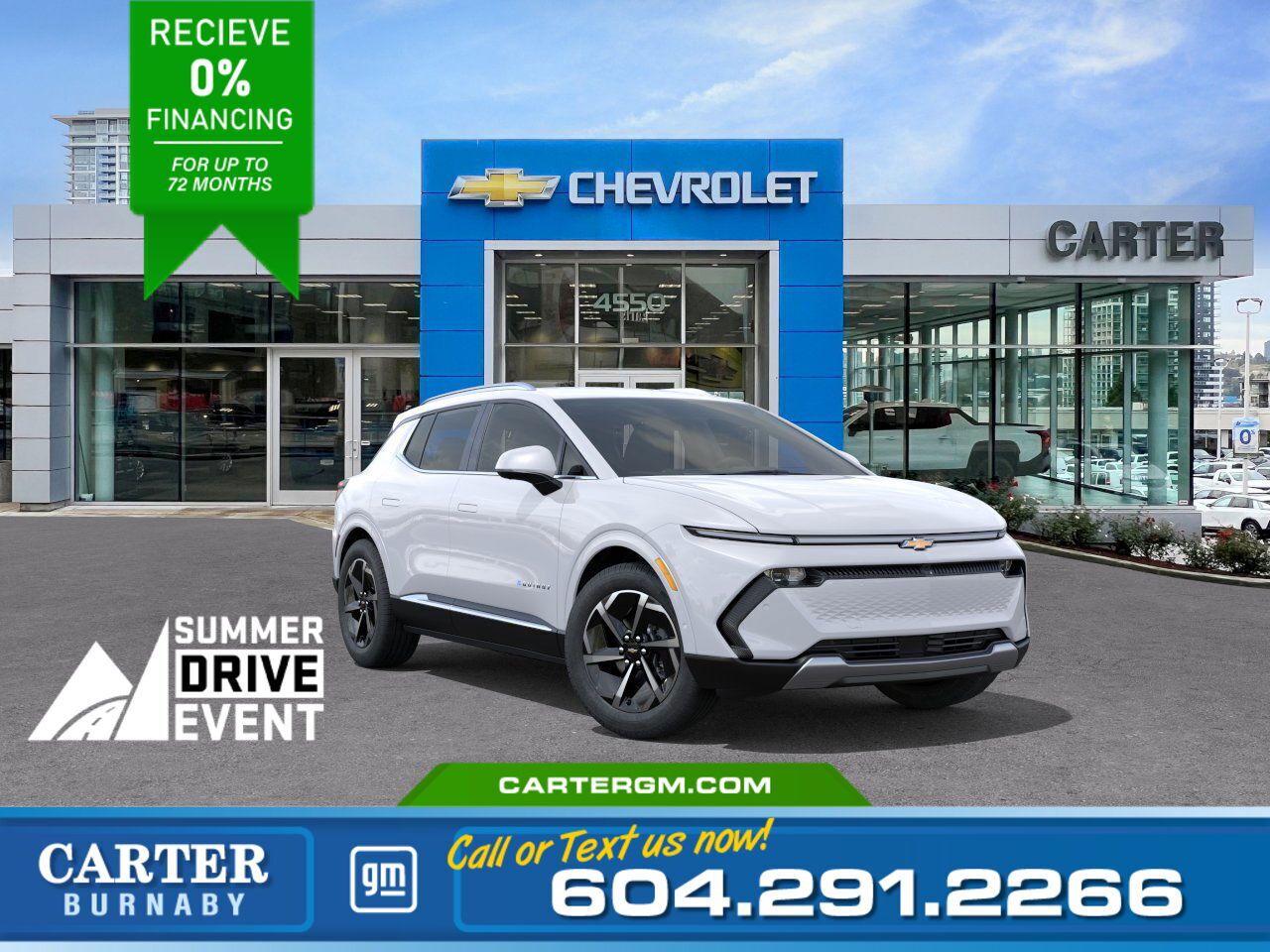 New 2025 Chevrolet Equinox EV for sale in Burnaby, BC