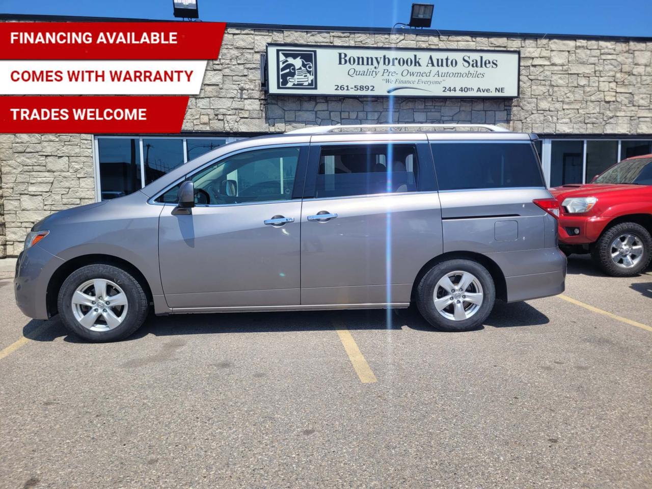 Used 2013 Nissan Quest 4dr SV/Back up camera/Heated seats/7 Passenger for sale in Calgary, AB