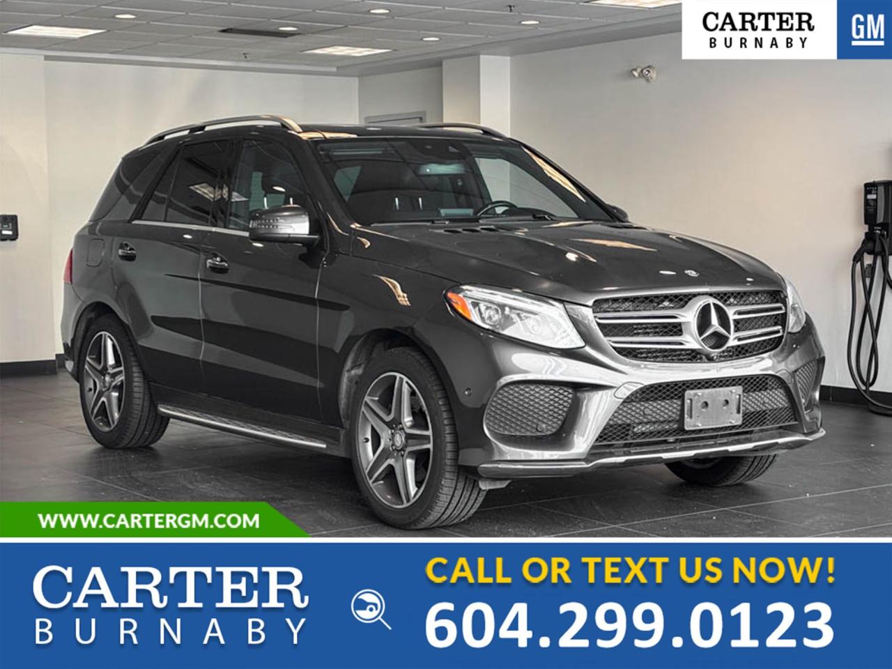 Used 2016 Mercedes-Benz GLE AWD | SUN ROOF/POWER & HEAT SEAT/POWER LIFTGATE for sale in Burnaby, BC