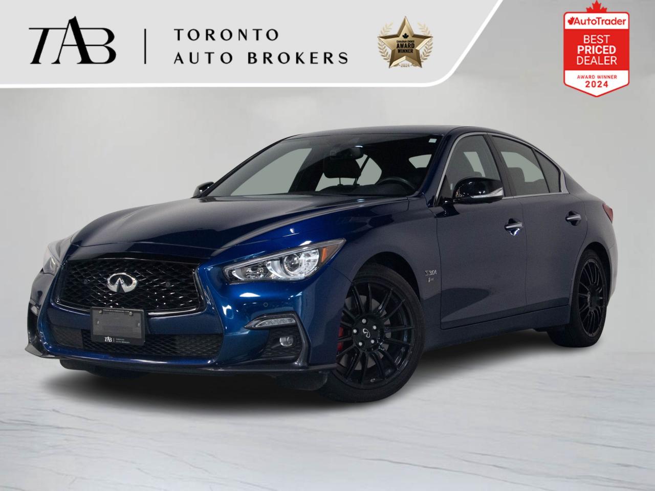Used 2019 Infiniti Q50 I-LINE RED SPORT | AWD | DIAMOND STITCH | BOSE for sale in Vaughan, ON