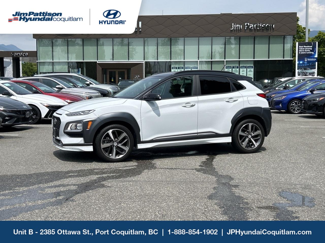 Used 2020 Hyundai KONA 1.6T Trend AWD w-Two-Tone Roof,1 Owner No Accident for sale in Port Coquitlam, BC