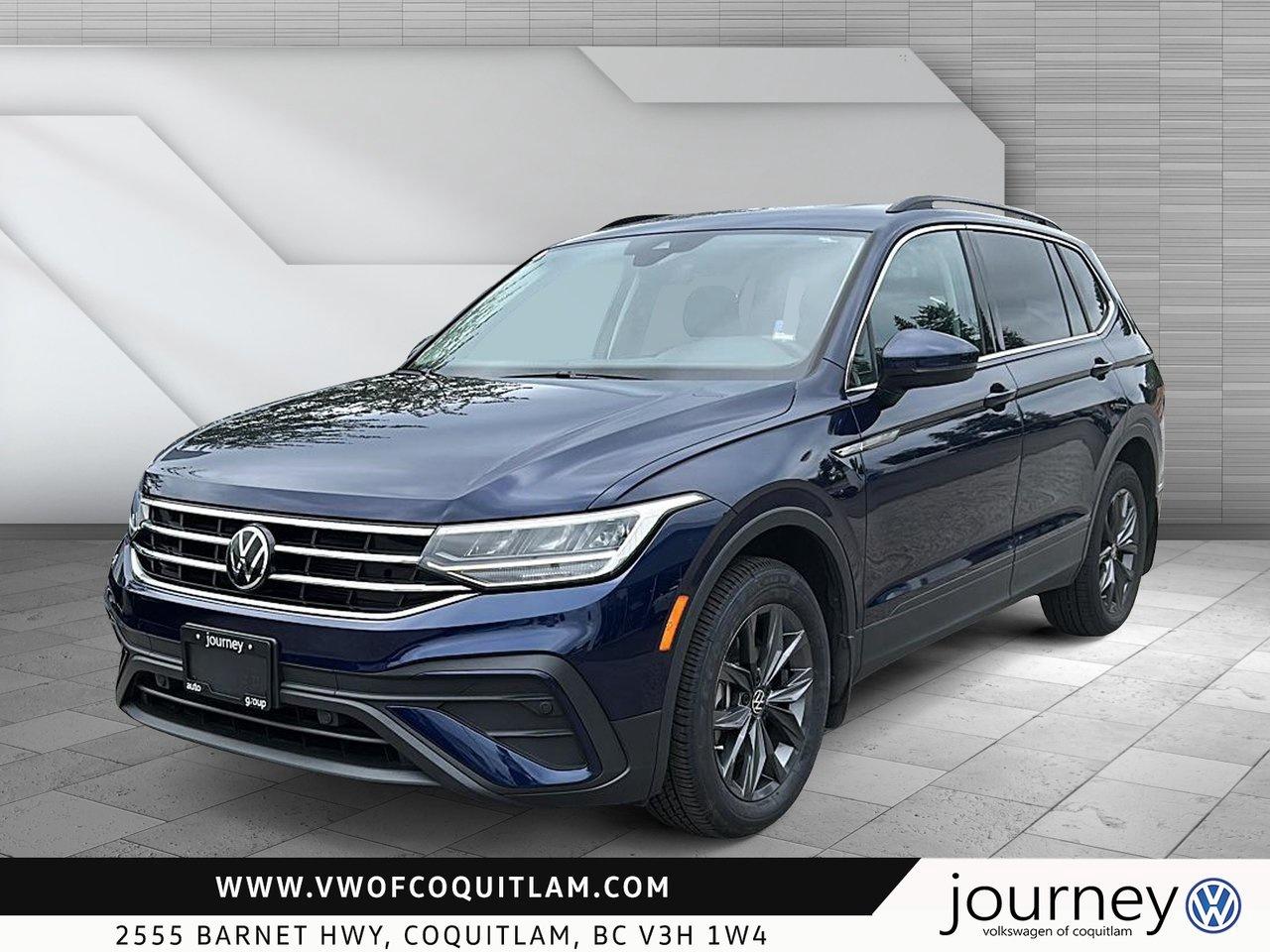 Used 2023 Volkswagen Tiguan Comfortline 2.0T 8sp at w/Tip 4M for sale in Coquitlam, BC