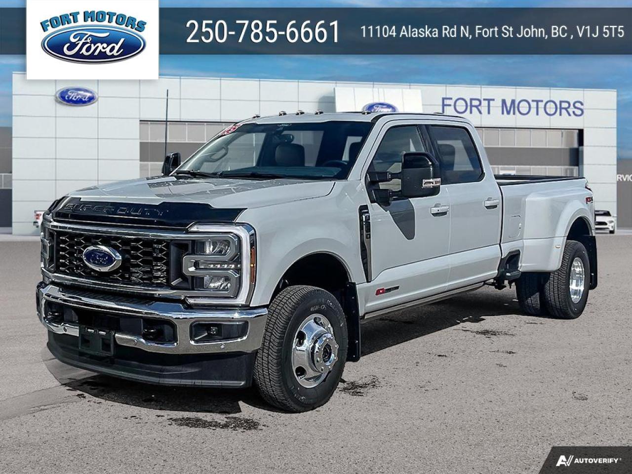 New 2025 Ford SUPER DUTY F-350 DRW F-350® Lariat® for sale in Fort St John, BC
