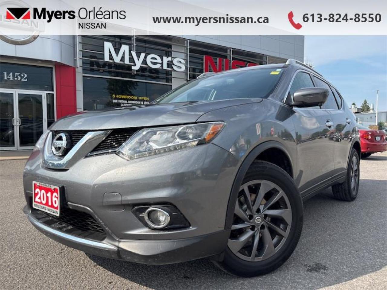 Used 2016 Nissan Rogue SL  - Navigation -  Leather Seats for sale in Orleans, ON