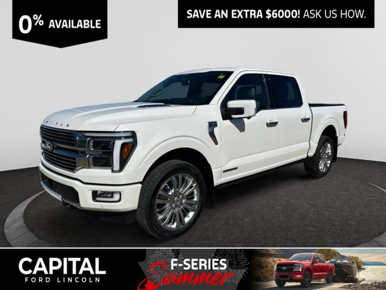 New 2025 Ford F-150 PLATINUM for sale in Regina, SK