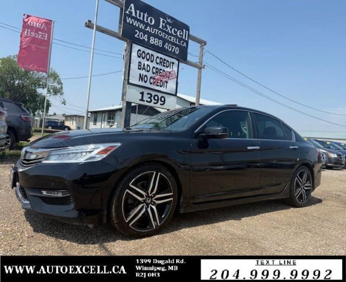 Used 2017 Honda Accord Sedan Touring for sale in Winnipeg, MB