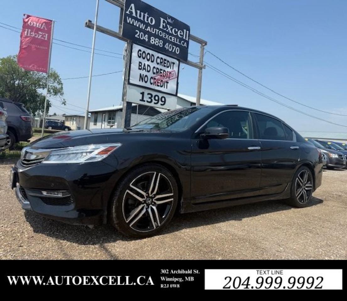 Used 2017 Honda Accord Sedan Touring for sale in Winnipeg, MB
