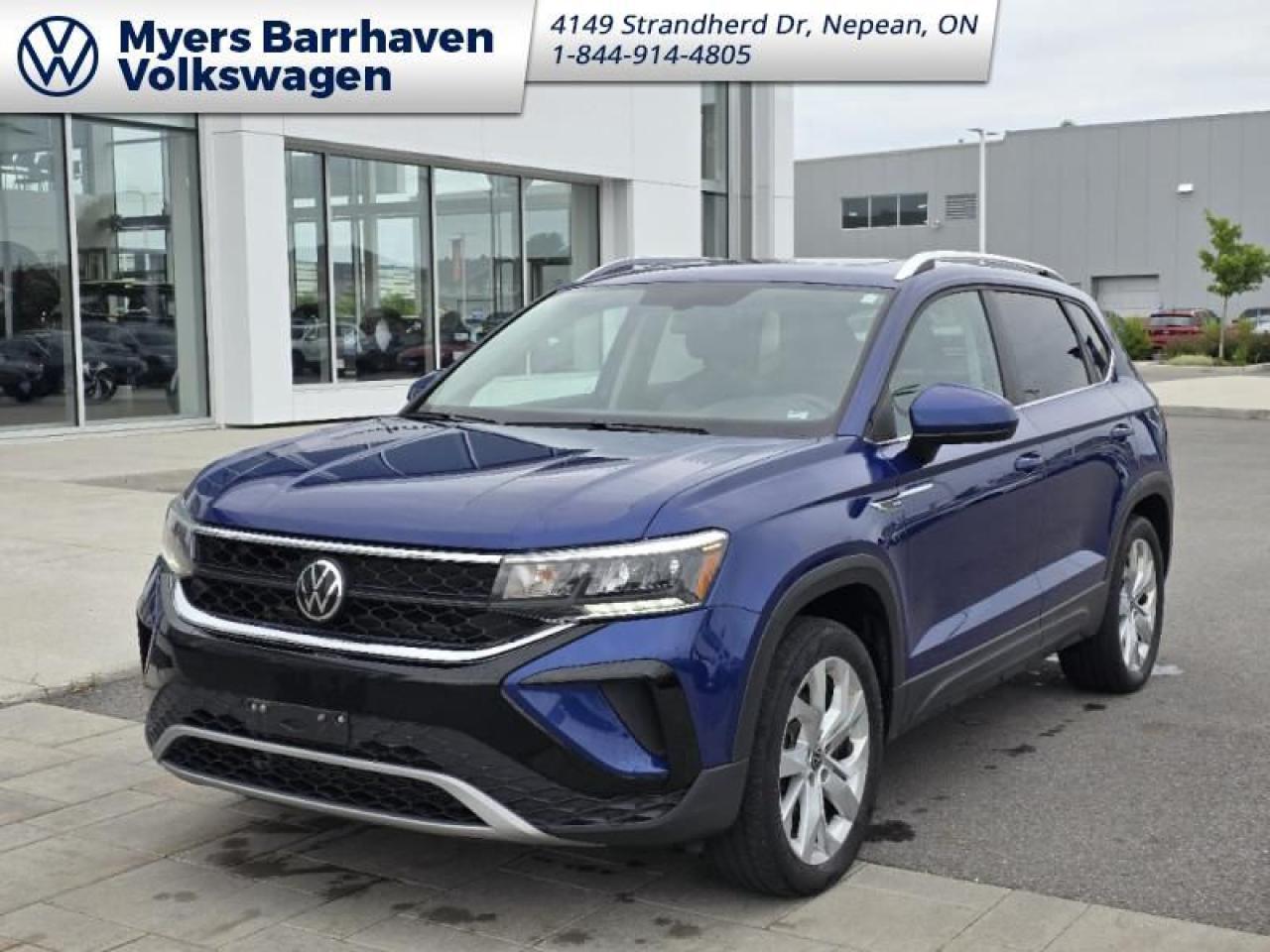Used 2022 Volkswagen Taos Comfortline 4MOTION  - Sunroof for sale in Nepean, ON