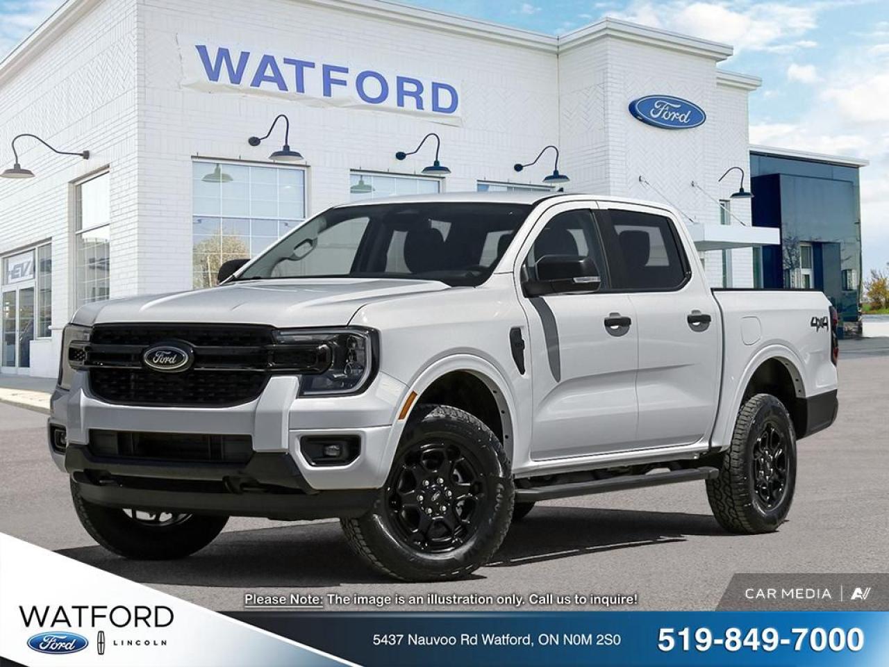 New 2025 Ford Ranger XLT for sale in Watford, ON
