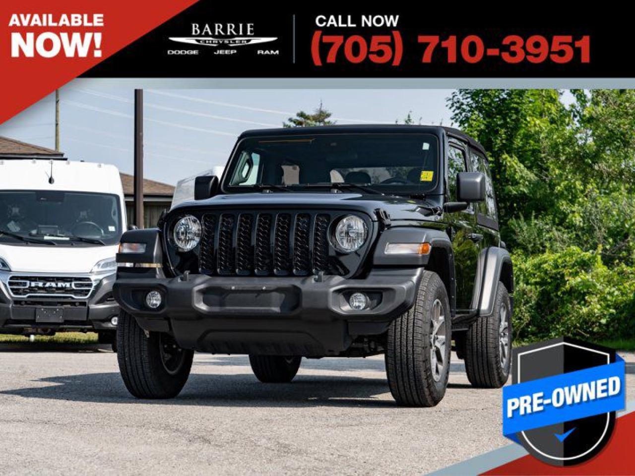 Used 2024 Jeep Wrangler Sport S for sale in Barrie, ON