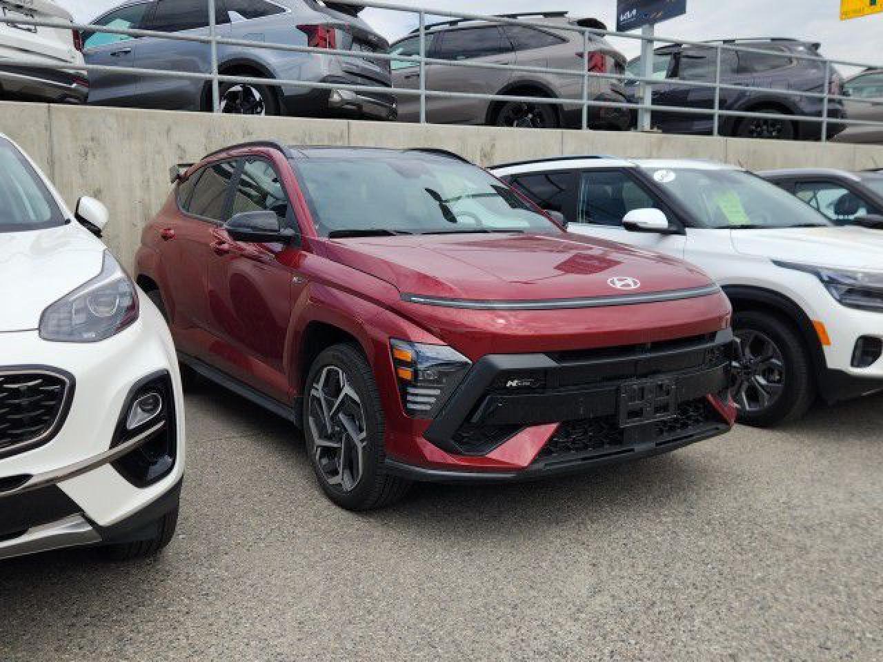 Used 2024 Hyundai KONA N Line Ultimate ! Turbocharged, AWD, Navigation, Sunroof, Surround View Monitor and Heated / Ventilated Seats! for sale in Kelowna, BC