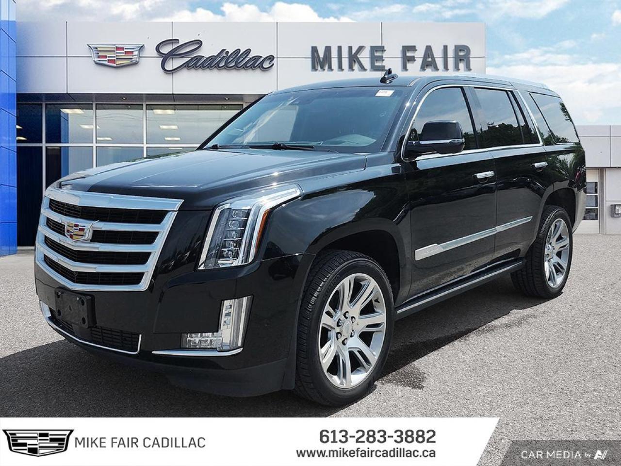 Used 2019 Cadillac Escalade Premium Luxury power assist steps,heated/vented front seats,surround vision,power liftgate hands-free for sale in Smiths Falls, ON