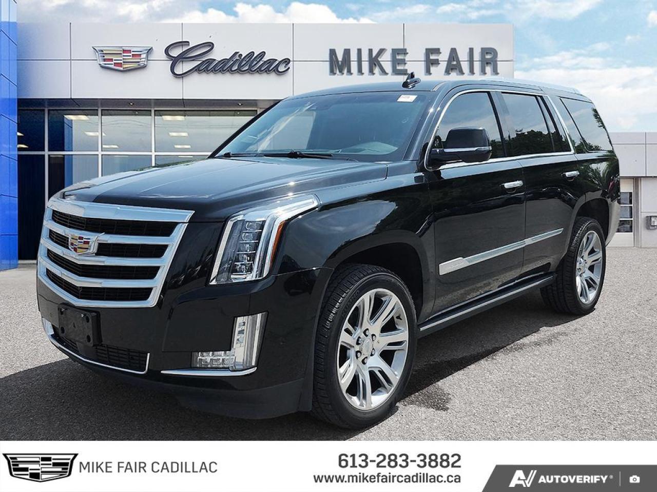 Used 2019 Cadillac Escalade Premium Luxury power assist steps,heated/vented front seats,surround vision,power liftgate hands-free for sale in Smiths Falls, ON